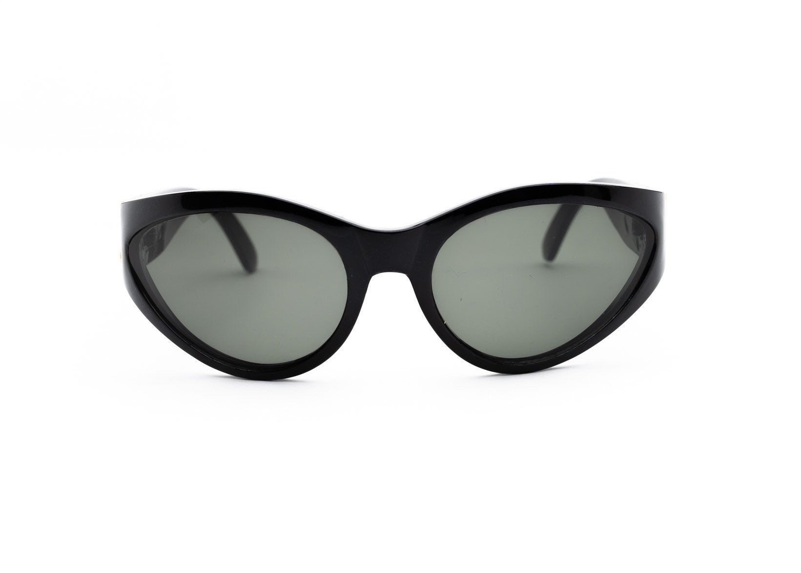 Vintage 2000's sunglasses oval cateye oversized | Etsy