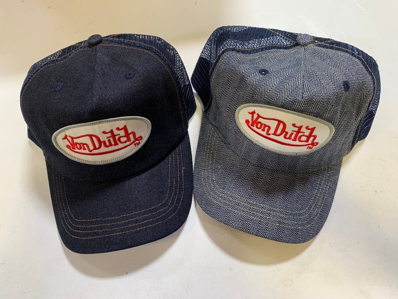 Vintage Von Dutch Trucker hats authentic 2000s y2k | Etsy