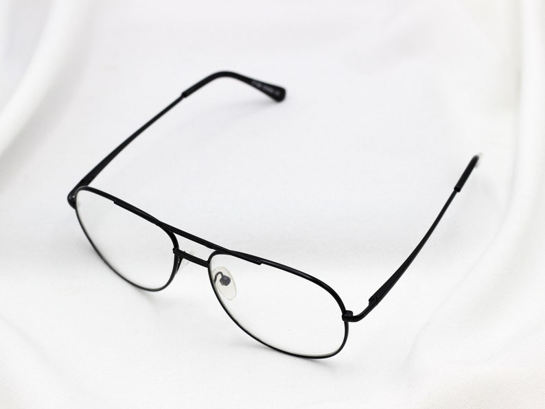 Clear Aviator Nerd Glasses 80s Glasses Non Prescription Etsy