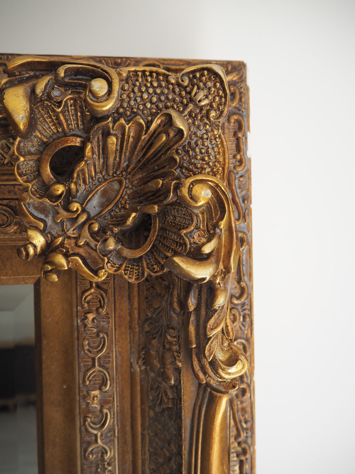 Extra Large Ornate Gold Mirror French Style Vintage Etsy UK