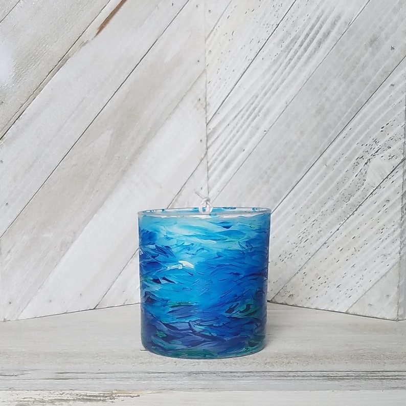 Ocean Breeze Candle Ocean Candle Homemade Candles Reusable Etsy