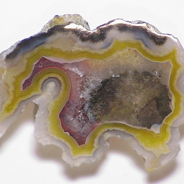 RESERVED FOR M! Laguna Agate polished End Cut, Polished Laguna Agate, Laguna Agate, Agate Stone Art, Agate End Cut, Polished Agate,