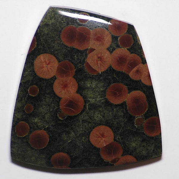 RESERVED FOR B! Peanut Obsidian Cab, Custom Cut cab from Customers material!