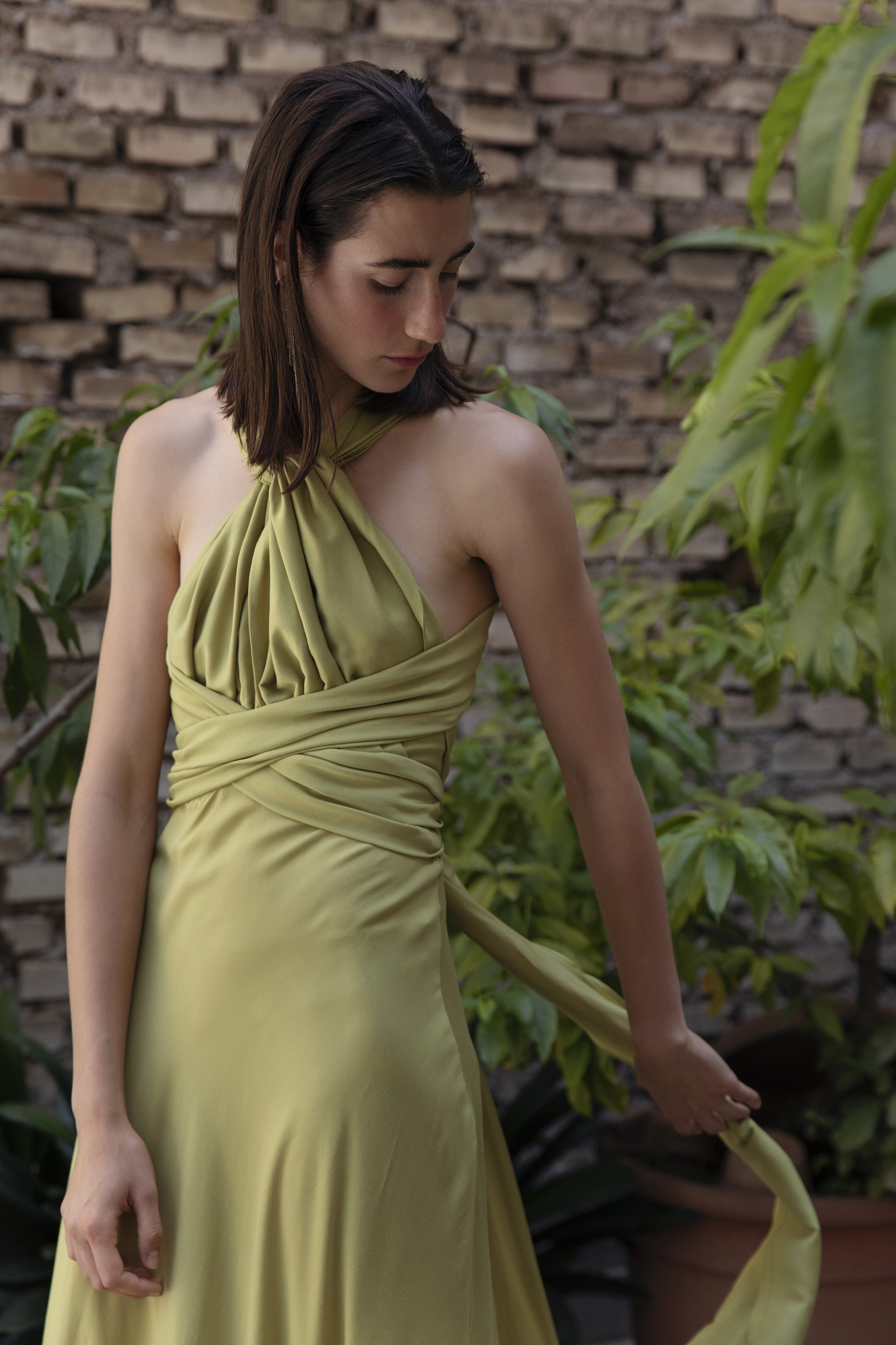 Lime Green Maxi Dress, Viscose Jersey, Made in Italy - Etsy Lime Green Maxi Dress, Viscose Jersey, Made in Italy - Etsy