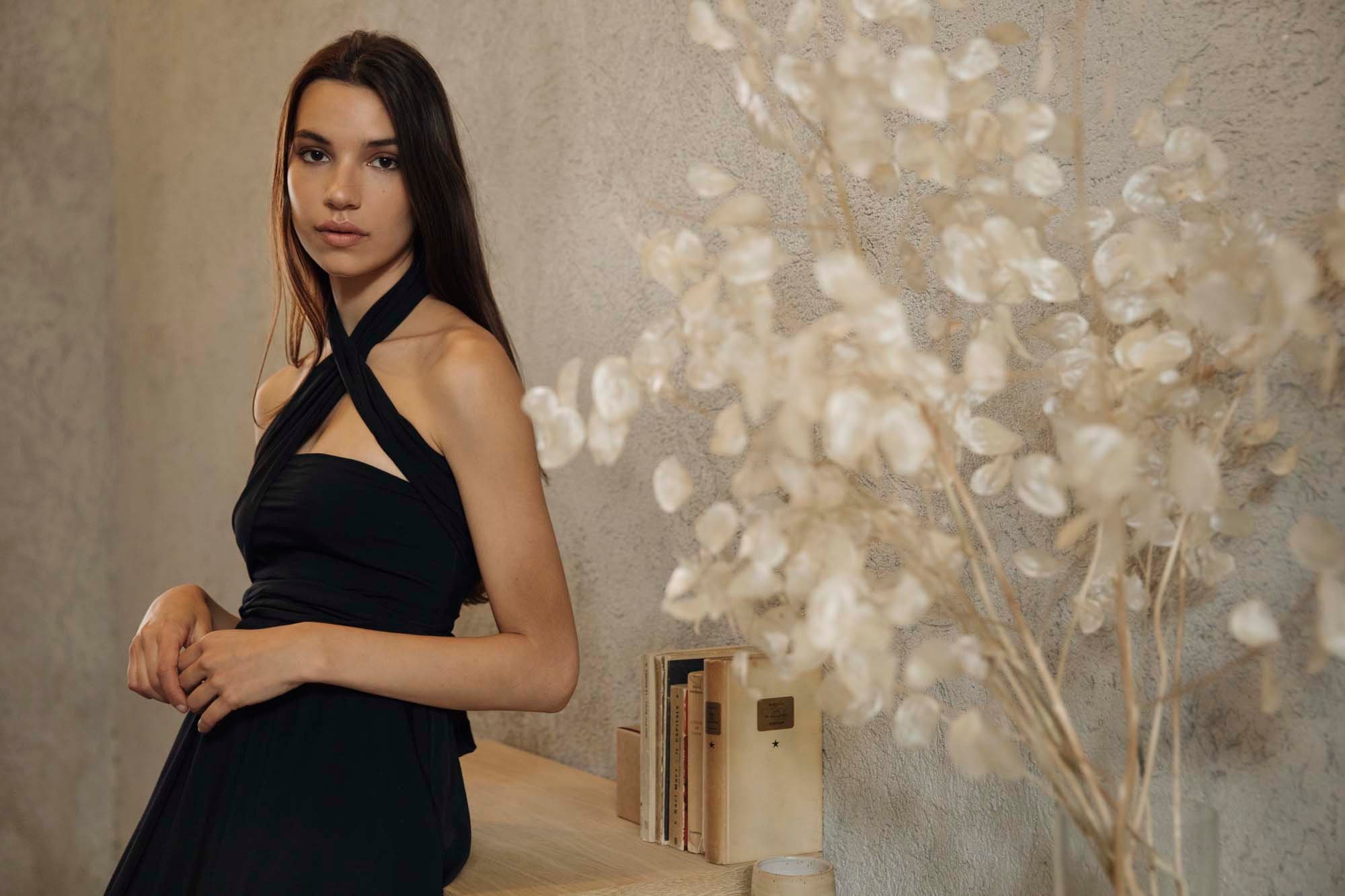 infinite beauty little black dress Lulita Mini Dress