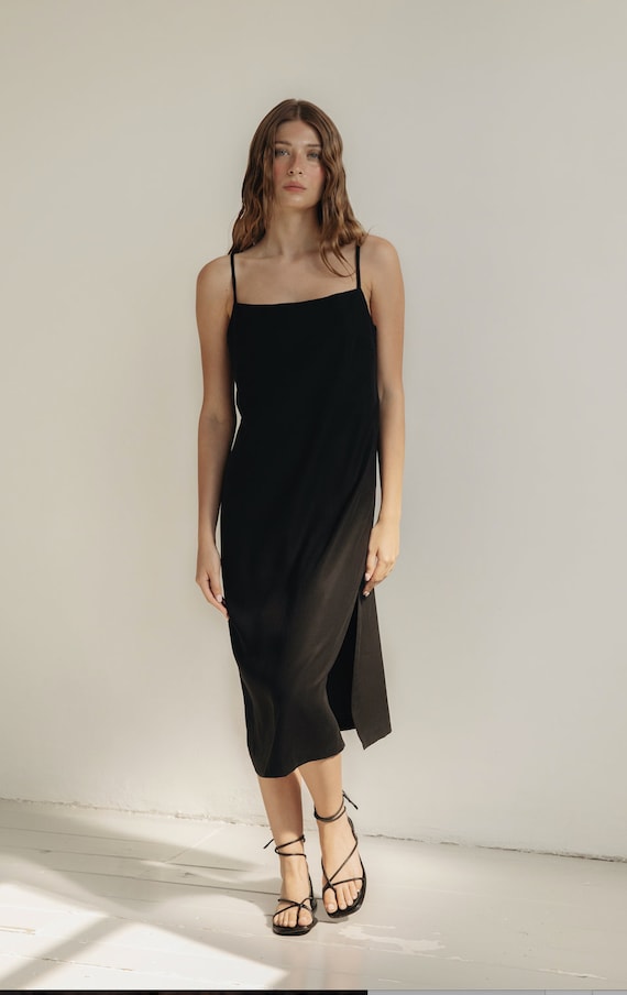 black slip dress 90s Punk Rocker Men Costume main image 1