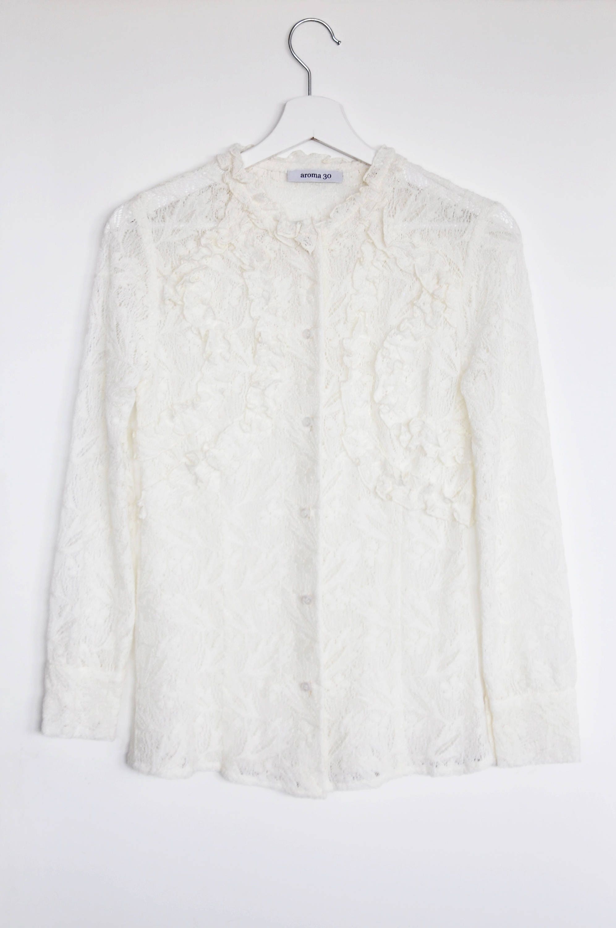 BREEZE WHITE LACE SHIRT