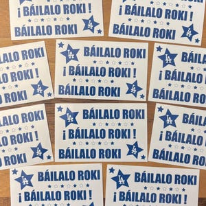 Roki Sasaki &quot;Báilalo Roki&quot; Sticker Pack