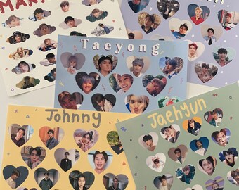 nct stickers etsy
