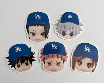 Baseball Jujutsu Kaisen Sticker Pack