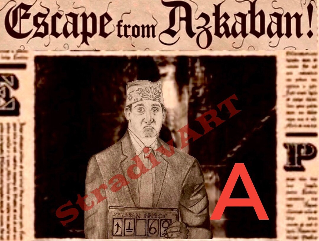 Azkaban Sticker Stickers Azkaban Prison Mike - Etsy