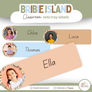 Aboriginal classroom labels modern classroom decor | Aboriginal | Indigenous | First Nations | Canva Template
