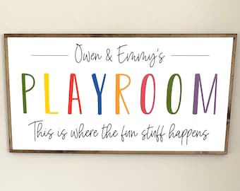 toy room sign