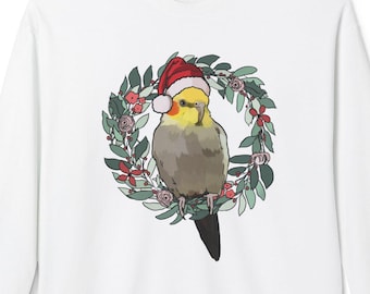 Cockatiel Christmas T-Shirt & Sweatshirt