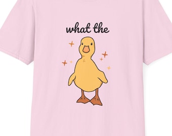 What The Duck Cute Cartoon Duck Tee & Sweatshirt