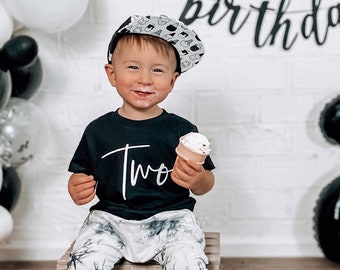 Second Birthday Outfit | Boys Second Birthday Shirt | 2nd Birthday Outfit Boy | Two Shirt | 2nd Birthday Shirt | Girls Second Birthday