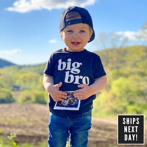 Big brother baby announcement shirt shop