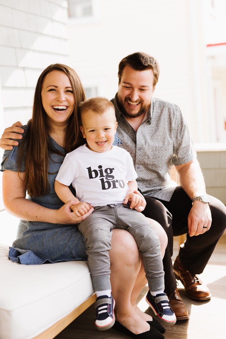 BIG BRO SHIRT Big Brother Shirt Big Brother Announcement Little Brother Shirt Lil Bro Shirt Big Brother Announcement Big Brother image 3