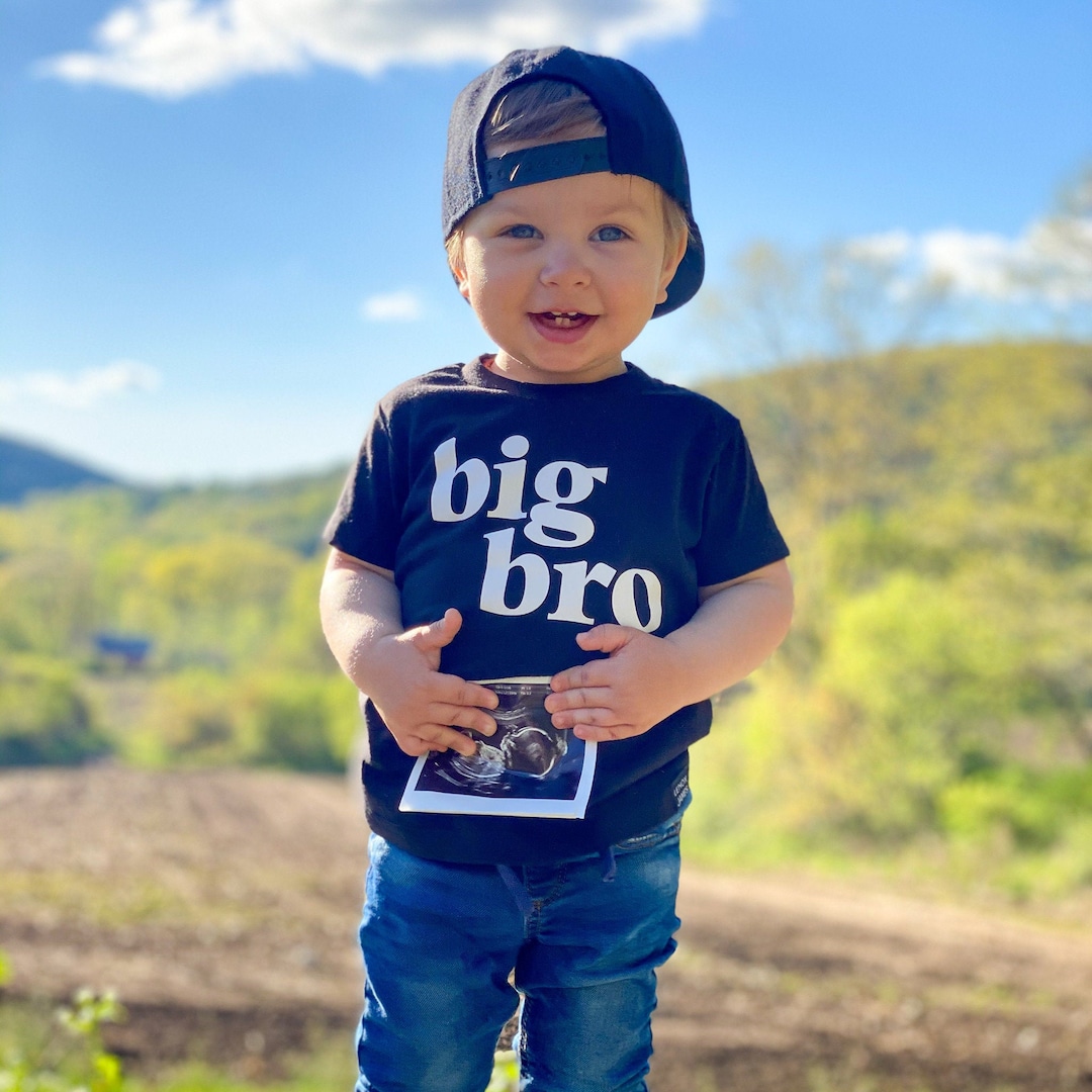 Shirt | Brother Big Bro Lil Announcement