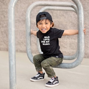 THE ORIGINAL Mad Love for my Mama Shirt by Lenox James| Trendy Toddler Shirt | cute boys clothes | boys clothing | Mam's Boy shirt Toddler