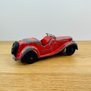 1950’s Hubley Toy Car - Kiddie 432 MG Roadster - Mid Century - Vintage Automobile Collectible - Made in Pennsylvania USA - Free Shipping