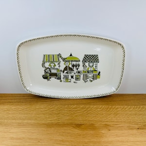 Figgjo Turi Market Platter - Mid Century Serving Dish - Retro Kitchenware & Dinnerware - Made in Norway