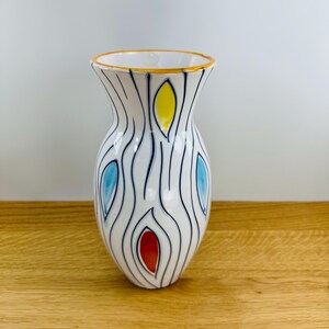 Mid Century Vase Italy - Etsy