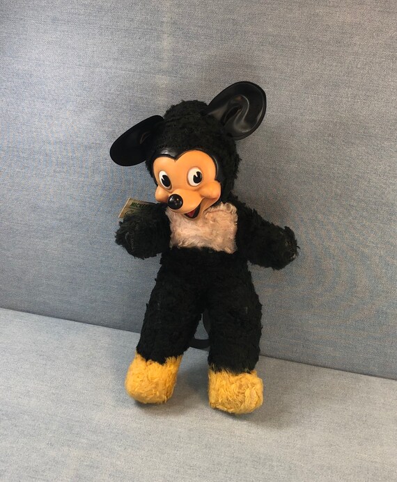 Mickey Mouse Gund Doll Mid Century Sani Foam Stuffed Animal Etsy Mickey Mouse Gund Doll Mid Century Sani Foam Stuffed Animal Etsy