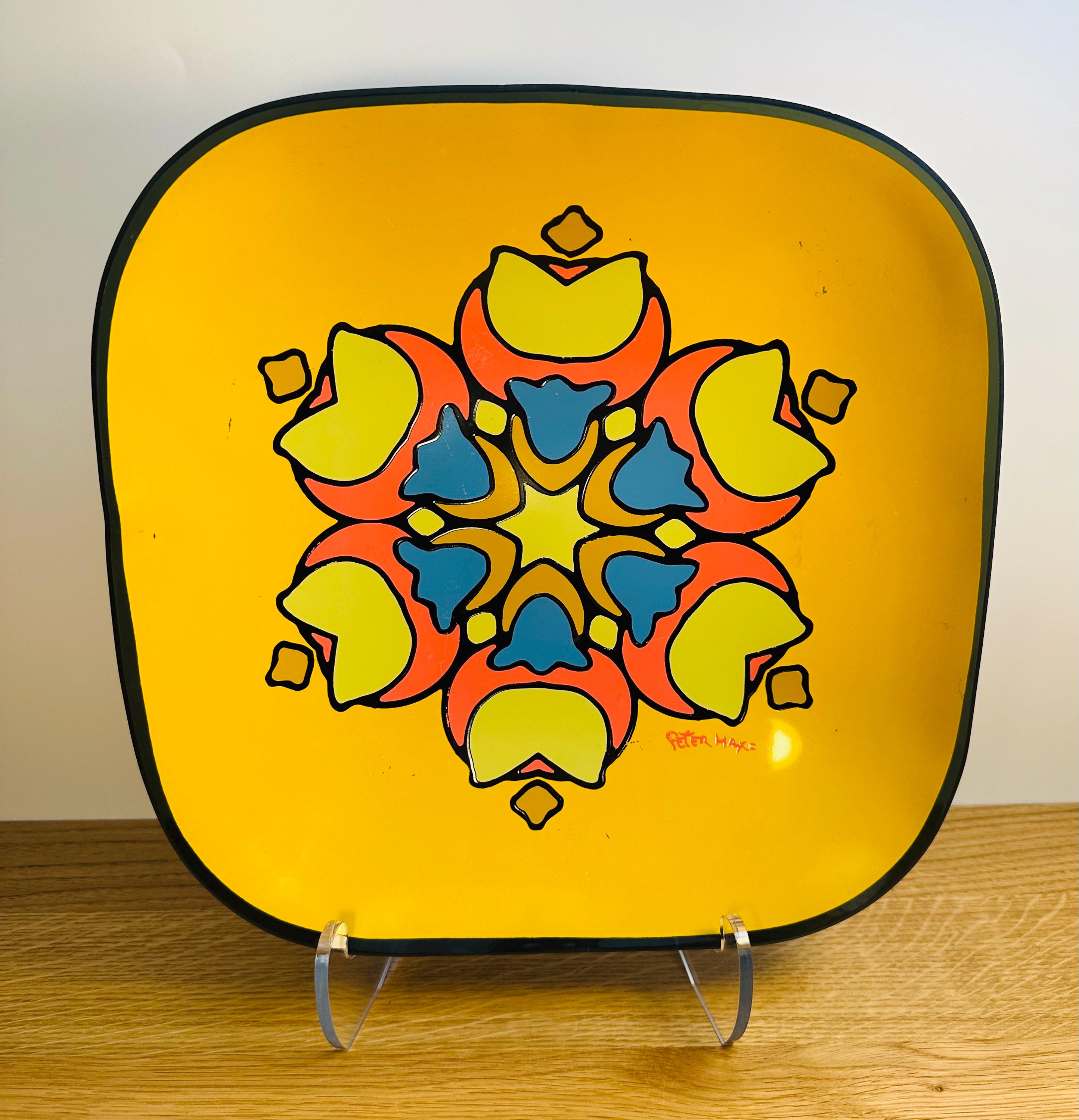 petermax 皿　ディッシュ　ピーターマックス Peter Max Plates - Etsy