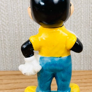 1960 Mickey Mouse Figure: Vintage Hand-Painted Wales Pottery Disney Collectible Made in Japan image 8