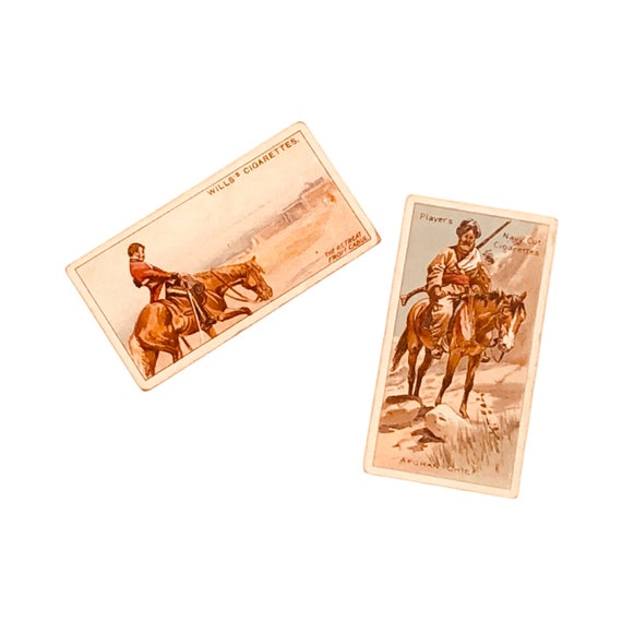 afghanistan cigarettes Kabul (cabul) Afghanistan Tobacco Trading Cards 2-pc Lot Wills's Player's  Cigarettes Non-sports Military Collectible Paper Ephemera
