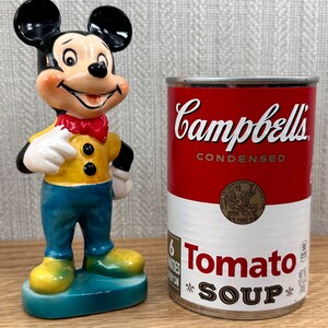 1960 Mickey Mouse Figure: Vintage Hand-Painted Wales Pottery Disney Collectible Made in Japan image 6