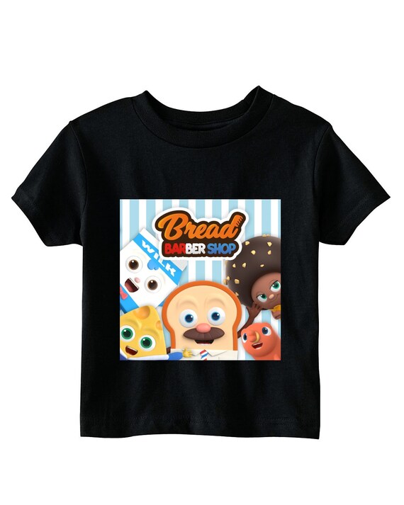 Fan Art Bread Barber Shop Crew Graphic Tee Shirt in Gray or Etsy