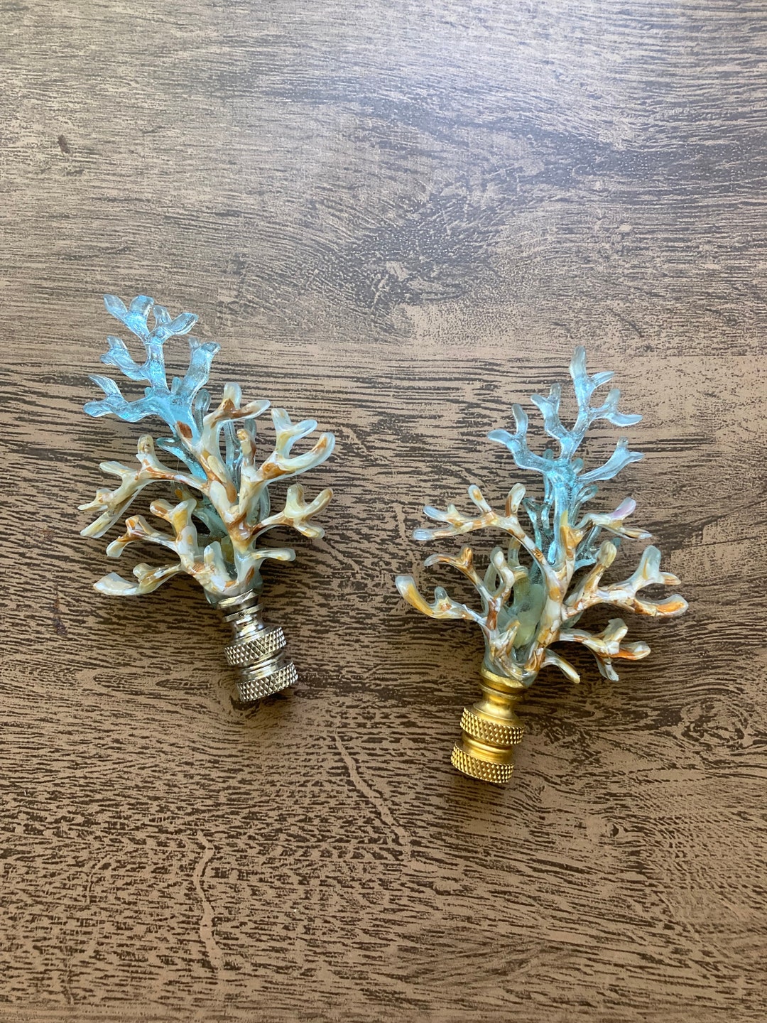 Lamp Finial Coral in Ocean price for One Finial Etsy