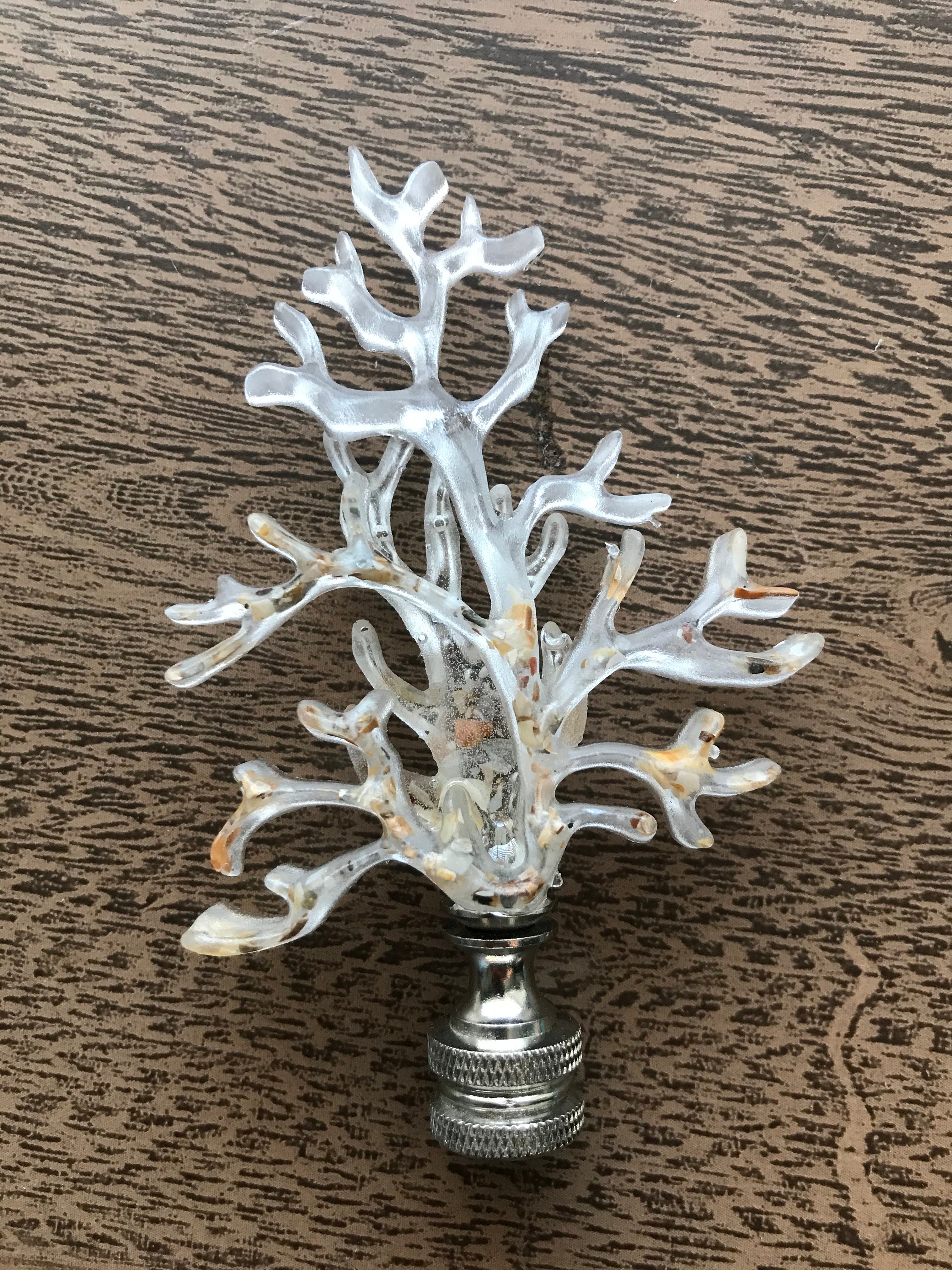 Coral lamp finial Etsy