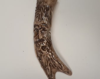 Flintlock-gereedschap Gesneden hertengewei Kaakschroevendraaier