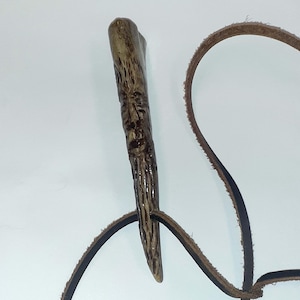 50 gr Powder Measure Carved Deer Antler Mountain Man