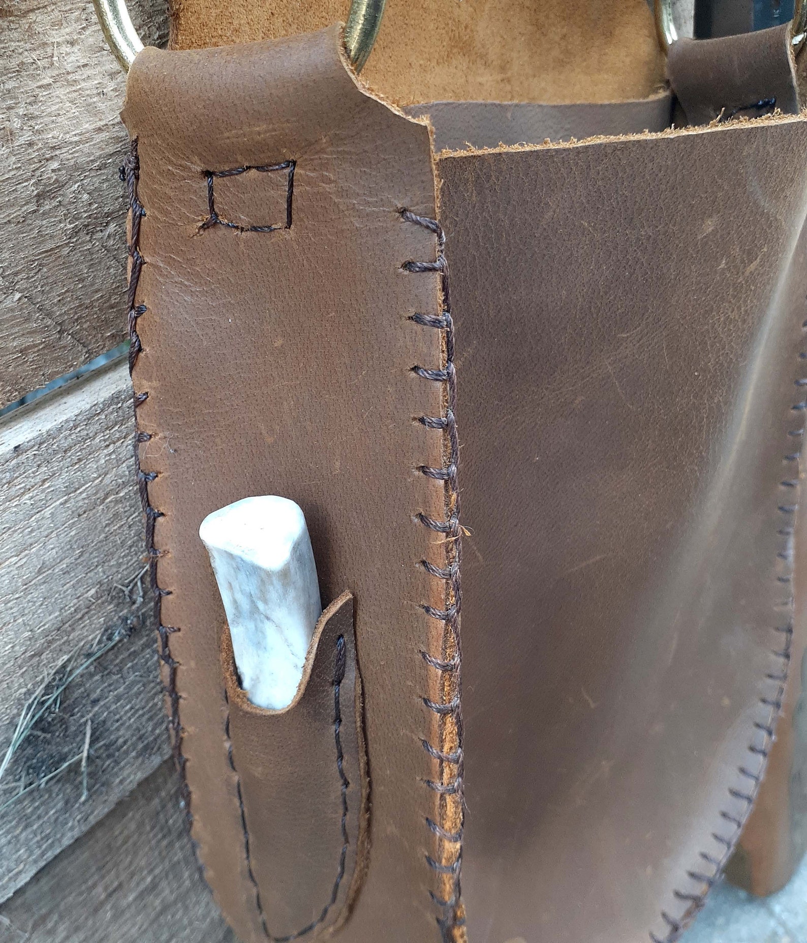 Possibles Bag Leather Black Powder Muzzleloader Hunting Bag Etsy