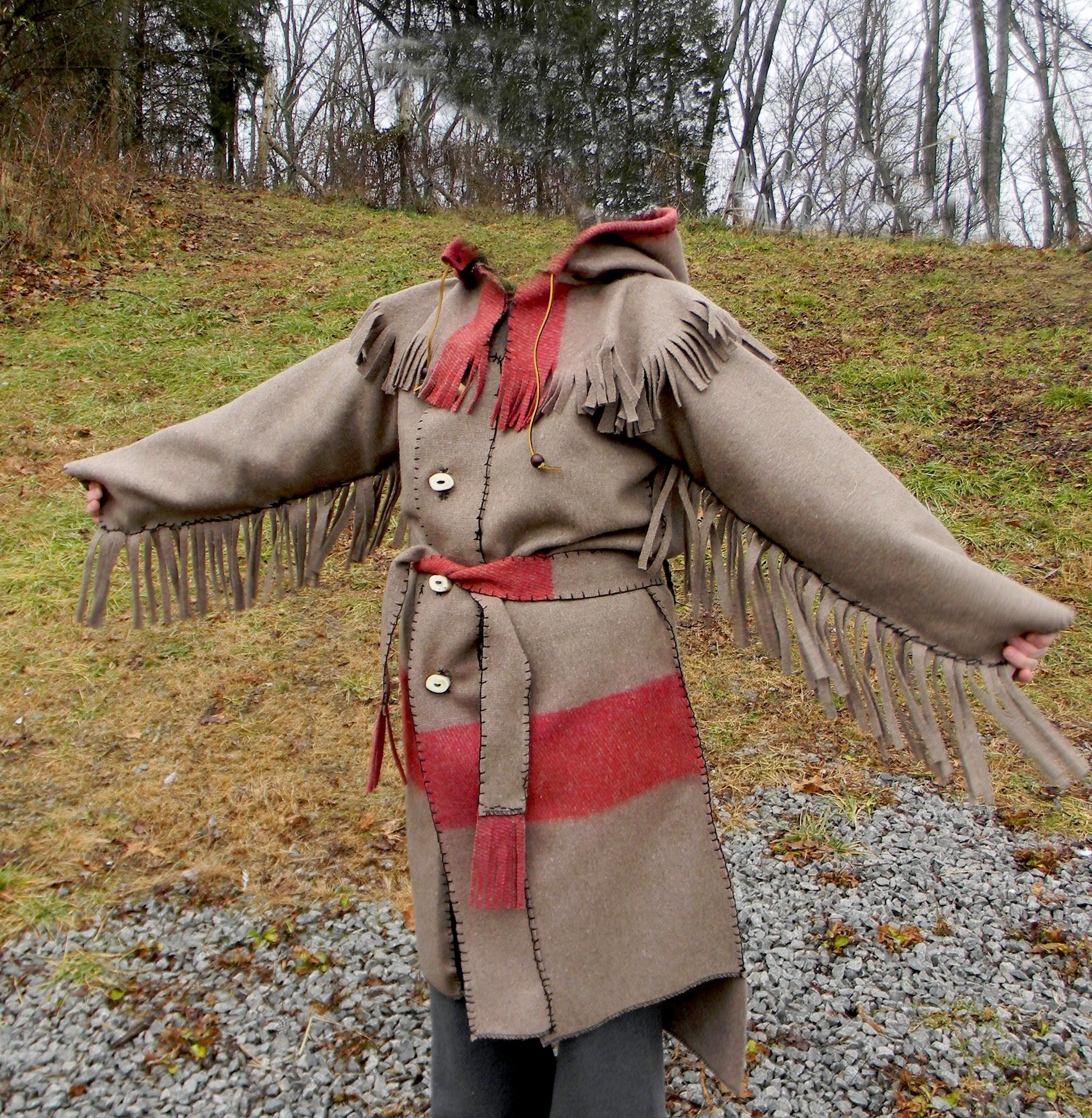 Wool Mountain Man Capote Coat Whitney Point Wool Capote Capote
