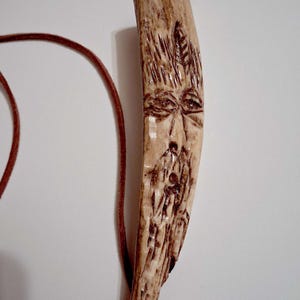 50 gr Powder Measure Carved Deer Antler Mountain Man