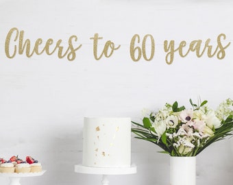60 Anni Di Design Per La Celebrazione Dell'anniversario Con Disegno E Sfondo Dorato 178944782