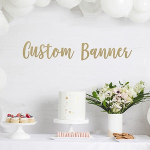 CUSTOM BANNER, custom glitter banner, personalized banner, personalized glitter sign, name banner, wedding banner, custom garland