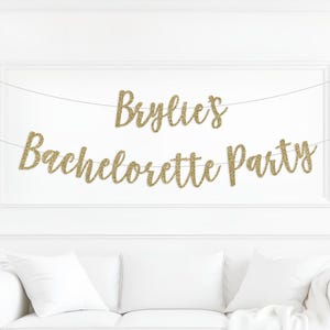 Bachelorette party Banner, Custom bachelorette banner, backdrop party banner, party decorations, Personalized party decor, bach sign, banner