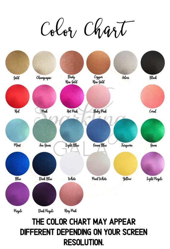 30th Anniversary Colours