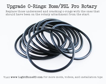 Boss Laser, Vollspektrum Laser, Upgrade O-Ringe - 10er Set
