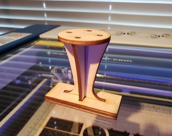 Stempelgriff-Plan, fertig zum Laserschneiden - Digitale Datei zum Erstellen von Stempelgriff-Sets mit einem Lasergravierer