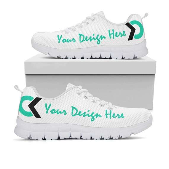 Custom Designed / Printed Running Shoes / Trainers / Sneakers Design Your  Own Kiks Mens, Womens & Kids White 