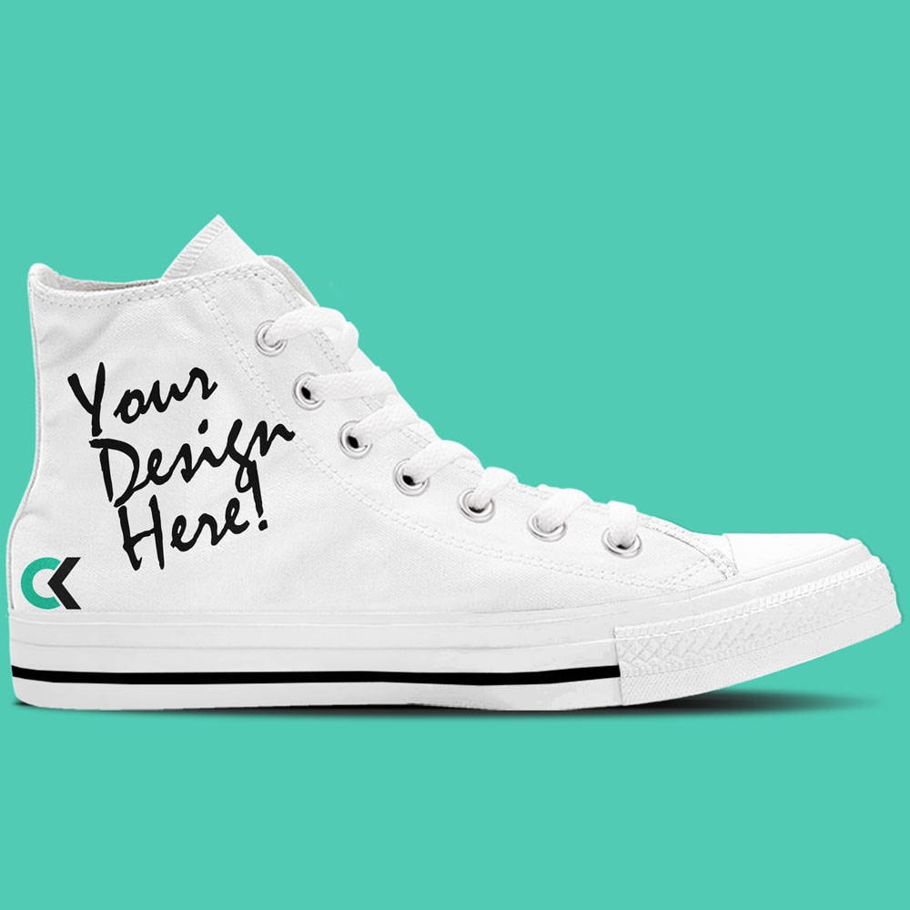Customize your own high top sale shoes