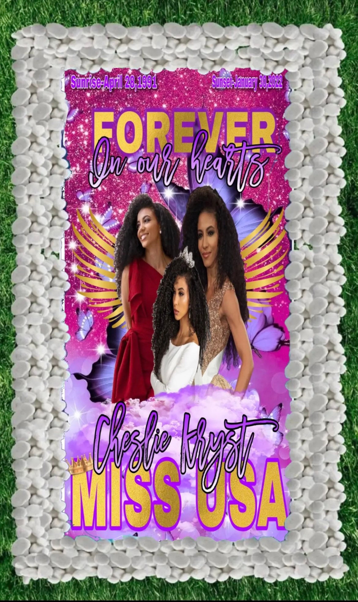 MEMORIAL GRAVE BLANKET Etsy