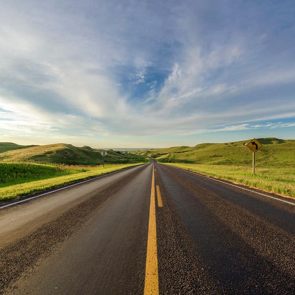 Sand Hills Print, Wall Print, Roadway Photos, Sand Hills of Nebraska, Landscape Photography